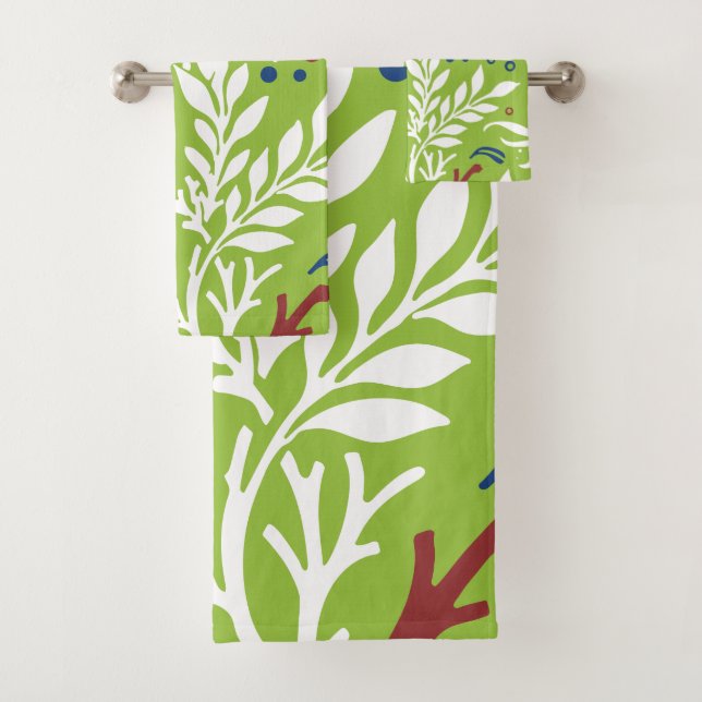 Conjunto De Toalhas Design Floral 27 (Insitu)