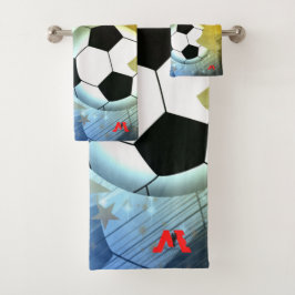 Conjunto De Toalhas Design "ME" Homem Eruditamente Torres Desportivas