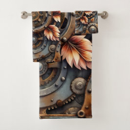 Conjunto De Toalhas Design steampunk maravilhoso