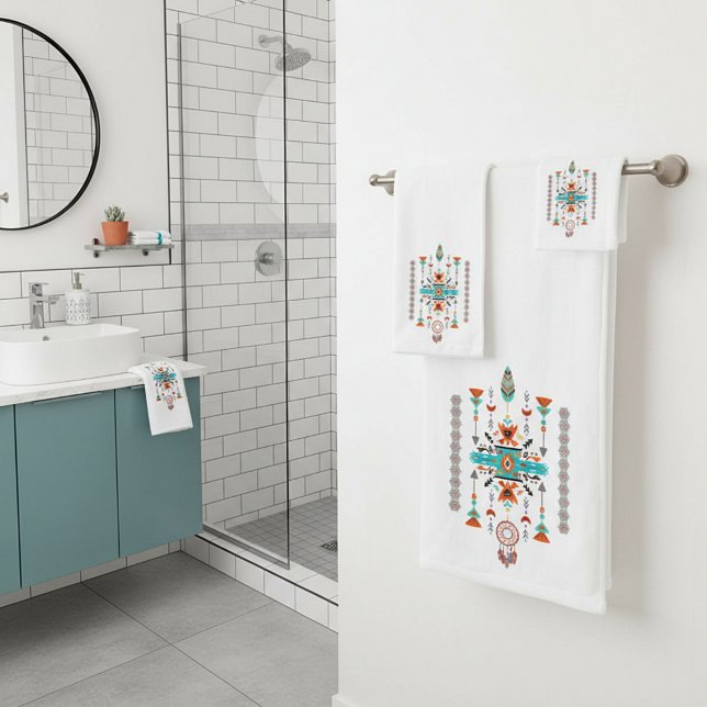 Conjunto De Toalhas Design Tribal (Criador carregado)