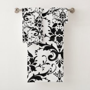 Conjunto De Toalhas Design Victoriano Ornamentado