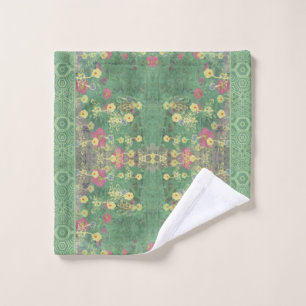 Conjunto De Toalhas Detalhe de Font do Jardim Renascentista Italiano