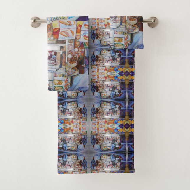 Conjunto De Toalhas Deus dos Cães Quentes (Insitu)