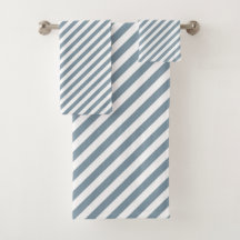 Diagonal blue and white stripes pattern