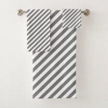 Diagonal gray and white stripes pattern