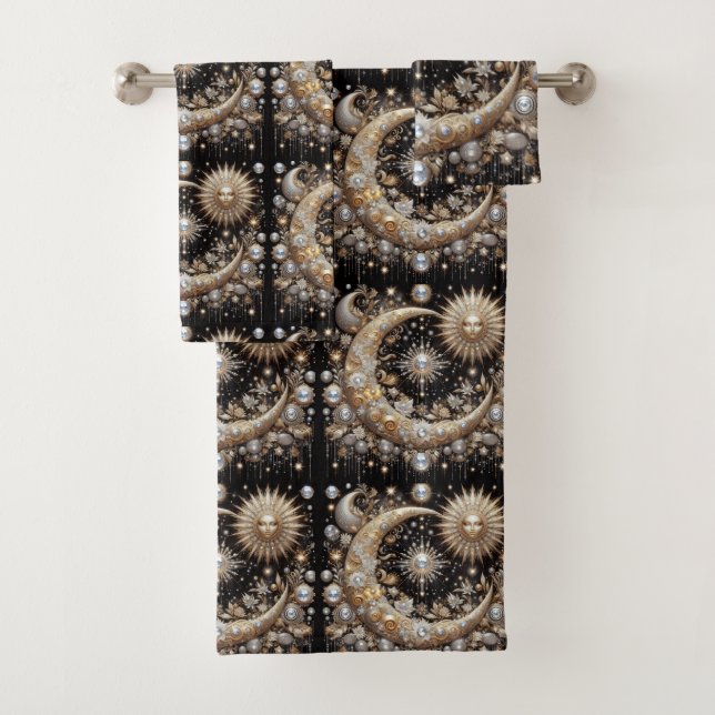 Conjunto de Toalhas Diamante Celestial (Insitu)