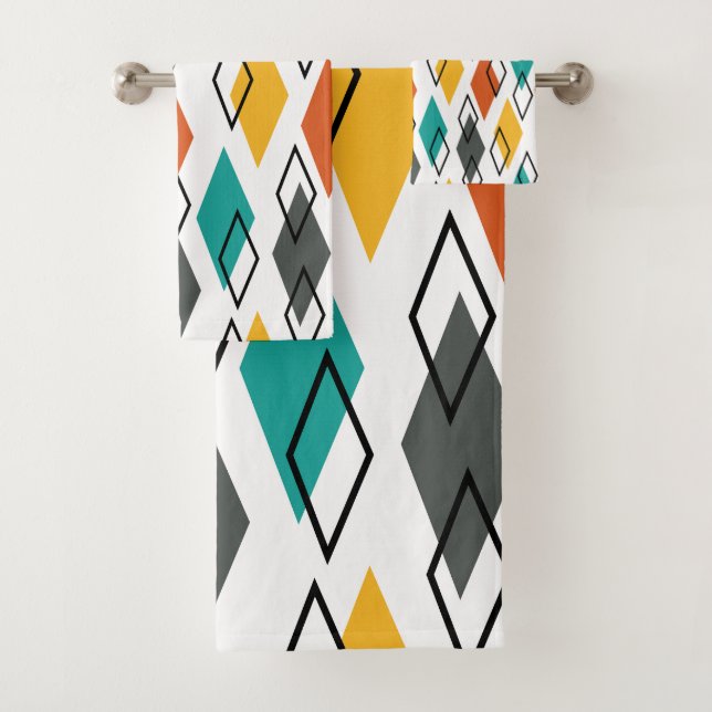 Conjunto De Toalhas Diamantes para sempre (Insitu)