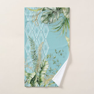 Conjunto De Toalhas Diamantes Tropicais