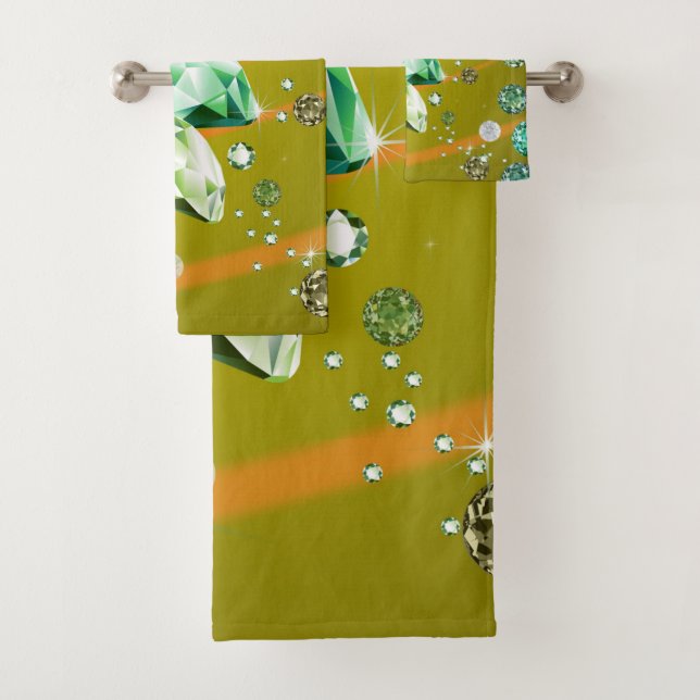 Conjunto De Toalhas Diamond Galaxy 10 (Insitu)