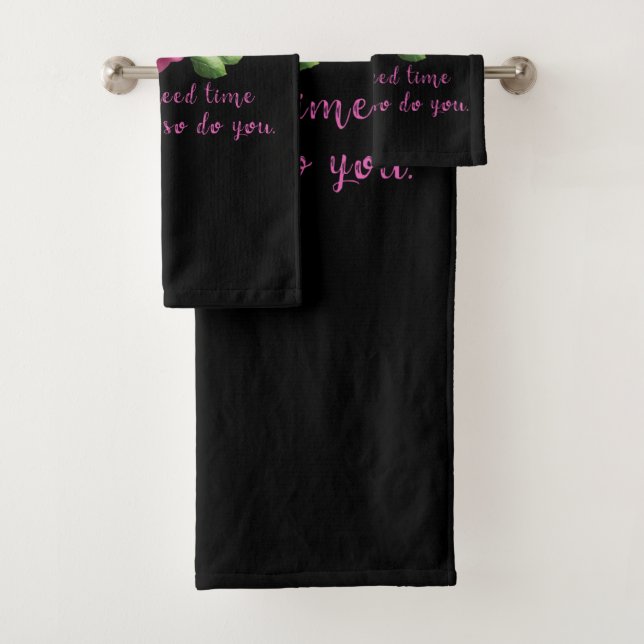Conjunto De Toalhas Ditos engraçados sobre rosas e amor (Insitu)