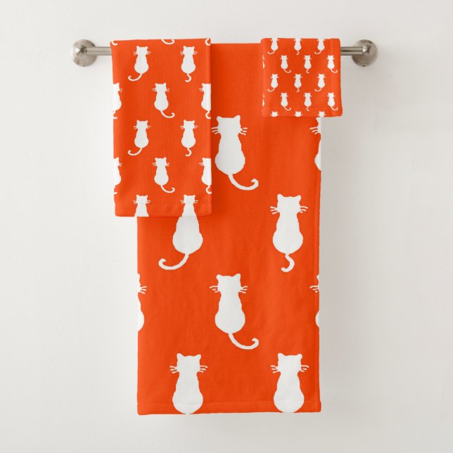 Conjunto De Toalhas Diversão Felina para Sempre Gatos Caprichosos Lara (Insitu)