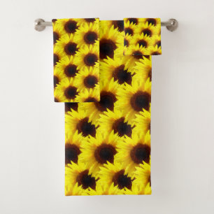 Conjunto De Toalhas Diversão Sunflower no Sol