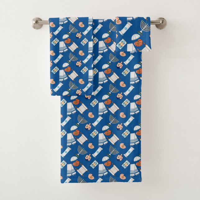 Conjunto de Toalhas Divertidas de Hanukkah (Insitu)