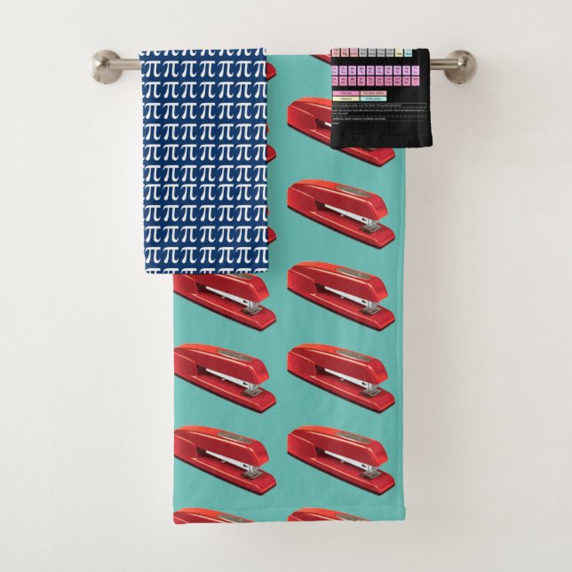 Conjunto de toalhas do conjunto do nerd (Insitu)