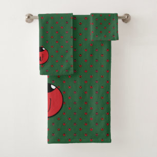 Conjunto de Toalhas do Ladybug Bolinhas