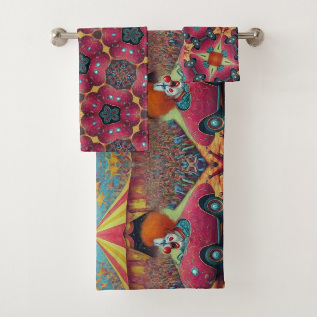 Conjunto de Toalhas do Spoke do Beco Sideshow (Insitu)