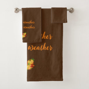 Conjunto De Toalhas Doce Clima é Melhor Travesseiro de outono do Clima