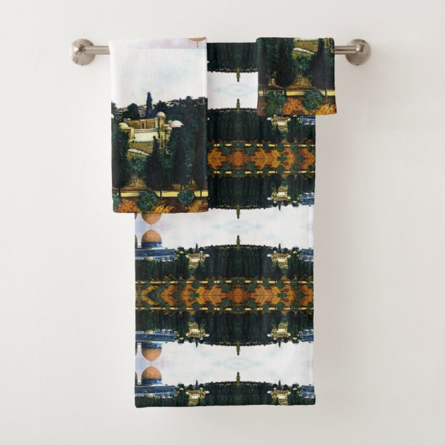 Conjunto De Toalhas Domo da Rocha, Jerusalém (Insitu)