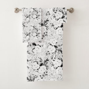 Conjunto De Toalhas Dot, Vaca Negra