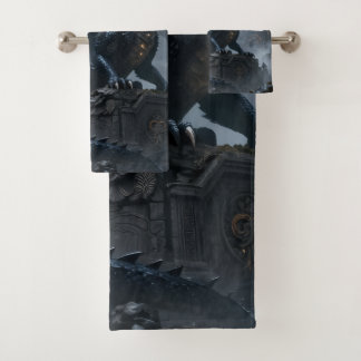 Conjunto De Toalhas Drachenwelt – Das Reich aus Feuer und Magie
