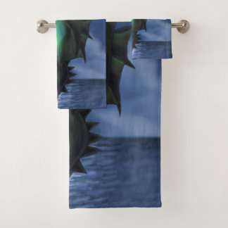 Conjunto De Toalhas Dragão da noite