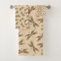 Dragões Whimsical Manteiga Cream Earthy