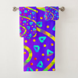 Conjunto De Toalhas Dream Wave Festival - Chuva de Doce