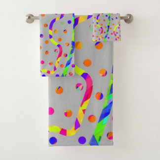 Conjunto De Toalhas Dream Wave Festival - Rainbow Fiesta