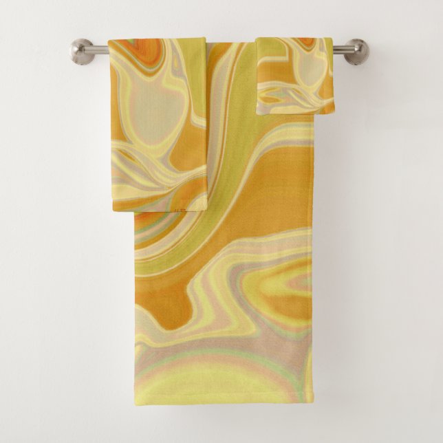 Conjunto De Toalhas Dreamscape in Gold (Insitu)