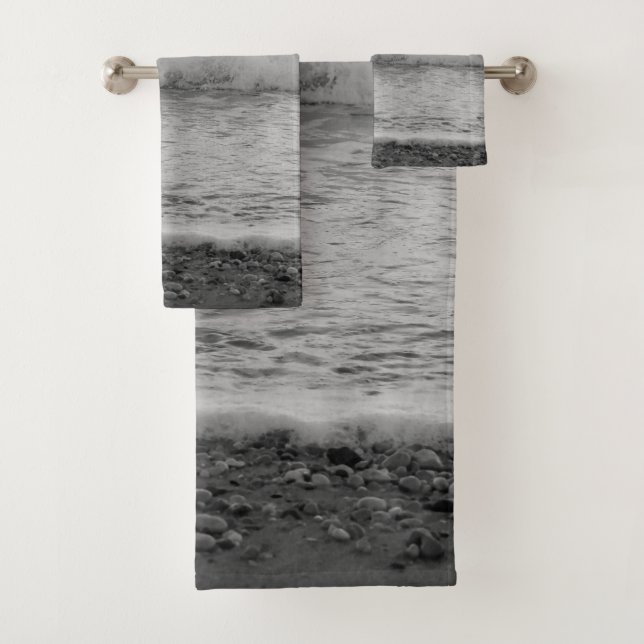 Conjunto De Toalhas Dreamy Capri Ocean Sunset View 1 - BW (Insitu)