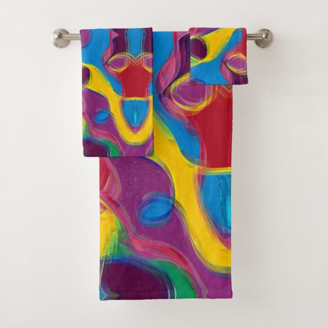 Conjunto De Toalhas Drunk on Candy (Insitu)