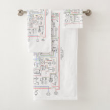 E Digite Jag, Diagrama de fiação.