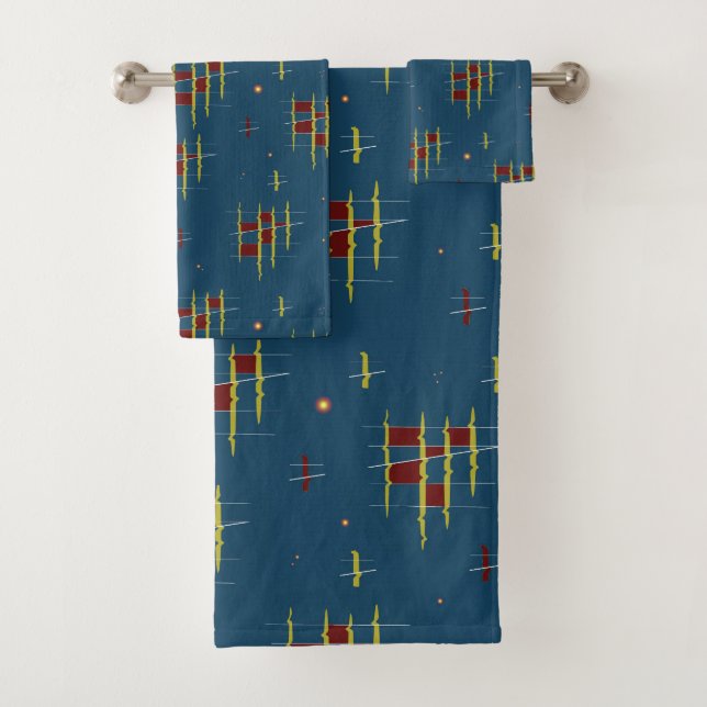 Conjunto De Toalhas Ecos da Geometria (Insitu)