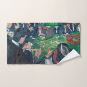 Conjunto De Toalhas Edvard Munch - A Mesa Roulette em Monte Carlo