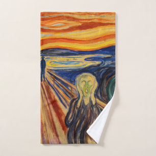 Conjunto De Toalhas Edvard Munch - O Gritar 1910