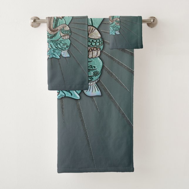 Conjunto De Toalhas Elefante ganesha índia. (Insitu)