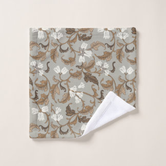 Conjunto De Toalhas Elegância Botânica Vintage