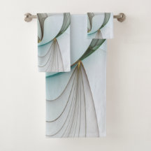 Elegância Dourada abstrato Moderna Turquesa Brown