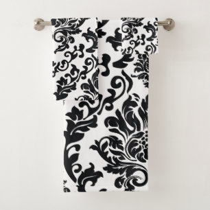Conjunto De Toalhas Elegante aquosa cor floral decorativa ocular