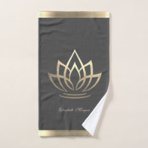 Elegante Dourado Lotus, Yoga
