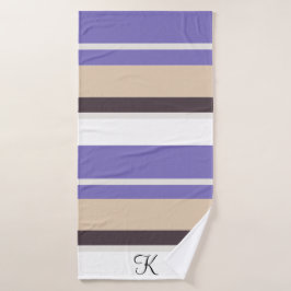 Conjunto De Toalhas Elegante Fofo Listrado Personalizável Contemporâne