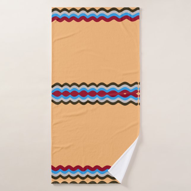 Conjunto De Toalhas Elegante groovy  (Toalha de Banho)