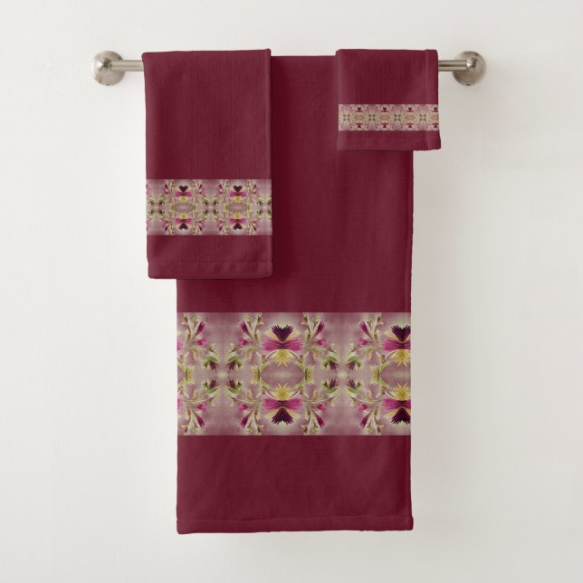 Conjunto De Toalhas Elegante projetado (Insitu)