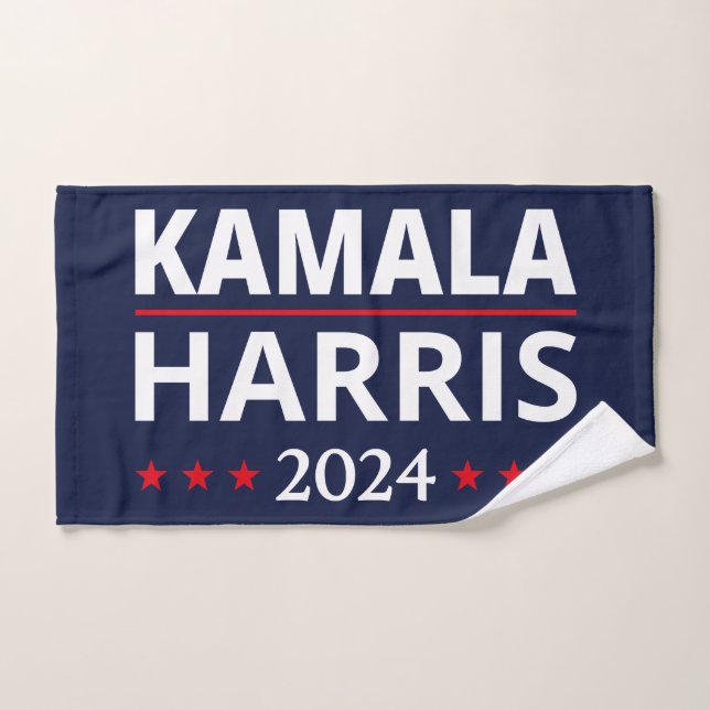 Conjunto De Toalhas Eleição de Kamala Harris 2024 III (Toalha de mão)