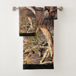 Conjunto De Toalhas Elphant Lovers