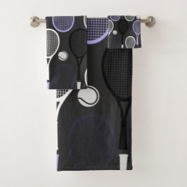 Conjunto De Toalhas Equipe de Esporte Personalizada de Letras de Nome 