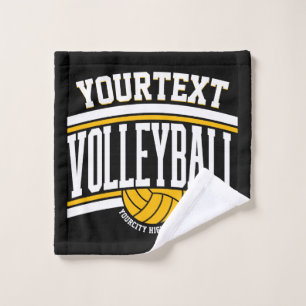 Conjunto De Toalhas Equipe de Jogadores de Voleibol de NOME Personaliz