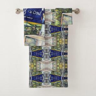 Conjunto De Toalhas Equivalente Luminoso da Emoção Passiva