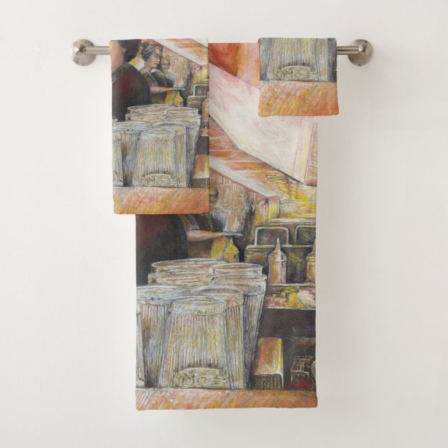 Conjunto De Toalhas Equivalente Luminoso de Emoções Passivas (Insitu)