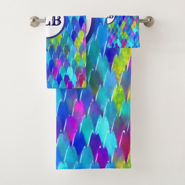 Conjunto De Toalhas Escalas de Dragões (Insitu)